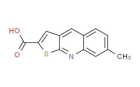 CAS No. 333312-06-4, 7-Methylthieno[2,3-b]quinoline-2-carboxylic acid