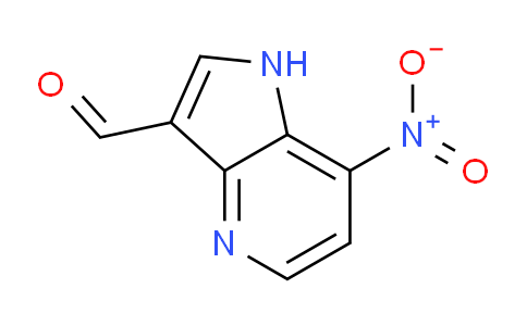 CAS No. 1190315-27-5, 7-Nitro-1H-pyrrolo[3,2-b]pyridine-3-carbaldehyde