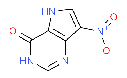 CAS No. 93587-26-9, 7-Nitro-3H-pyrrolo[3,2-d]pyrimidin-4(5H)-one