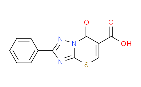 CAS No. 1375302-47-8, 7-Oxo-2-phenyl-7H-[1,2,4]triazolo[5,1-b][1,3]thiazine-6-carboxylic acid