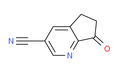 CAS No. 1400683-06-8, 7-Oxo-6,7-dihydro-5H-cyclopenta[b]pyridine-3-carbonitrile