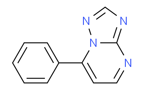CAS No. 39573-72-3, 7-Phenyl-[1,2,4]triazolo[1,5-a]pyrimidine