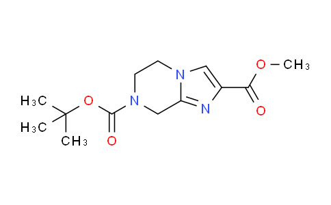 CAS No. 2101207-00-3, 7-tert-Butyl 2-methyl 5,6-dihydroimidazo[1,2-a]pyrazine-2,7(8H)-dicarboxylate