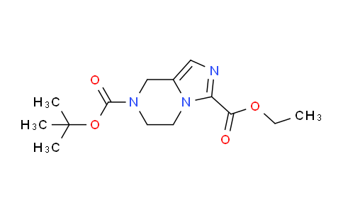 CAS No. 1251016-13-3, 7-tert-Butyl 3-ethyl 5,6-dihydroimidazo[1,5-a]pyrazine-3,7(8H)-dicarboxylate