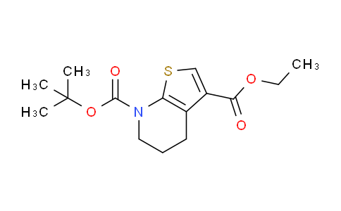 CAS No. 1823314-33-5, 7-tert-Butyl 3-ethyl 5,6-dihydrothieno[2,3-b]pyridine-3,7(4H)-dicarboxylate