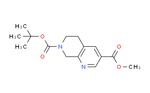 CAS No. 1201784-86-2, 7-tert-Butyl 3-methyl 5,6-dihydro-1,7-naphthyridine-3,7(8H)-dicarboxylate