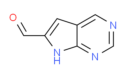 CAS No. 1369366-82-4, 7H-Pyrrolo[2,3-d]pyrimidine-6-carbaldehyde