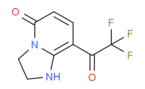 CAS No. 1263212-95-8, 8-(2,2,2-Trifluoroacetyl)-2,3-dihydroimidazo[1,2-a]pyridin-5(1H)-one