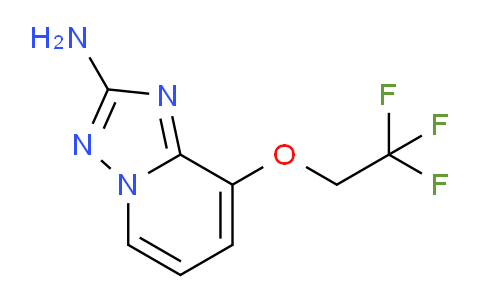 CAS No. 1951444-85-1, 8-(2,2,2-Trifluoroethoxy)-[1,2,4]triazolo[1,5-a]pyridin-2-amine