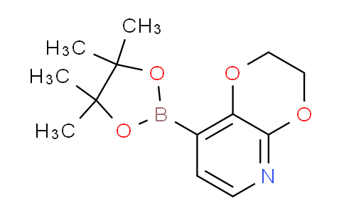 CAS No. 1309980-14-0, 8-(4,4,5,5-Tetramethyl-1,3,2-dioxaborolan-2-yl)-2,3-dihydro-[1,4]dioxino[2,3-b]pyridine