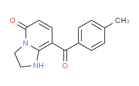 CAS No. 126004-53-3, 8-(4-Methylbenzoyl)-2,3-dihydroimidazo[1,2-a]pyridin-5(1H)-one
