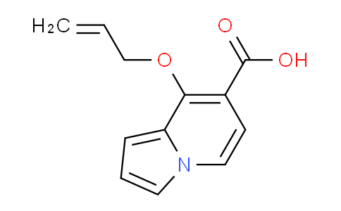 CAS No. 1706464-77-8, 8-(Allyloxy)indolizine-7-carboxylic acid