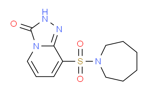 CAS No. 1291486-98-0, 8-(Azepan-1-ylsulfonyl)-[1,2,4]triazolo[4,3-a]pyridin-3(2H)-one