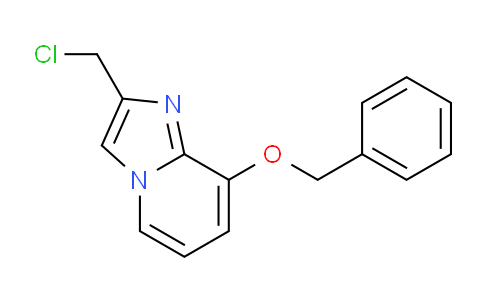 CAS No. 79707-23-6, 8-(Benzyloxy)-2-(chloromethyl)imidazo[1,2-a]pyridine