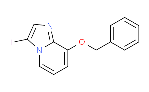 CAS No. 885276-38-0, 8-(Benzyloxy)-3-iodoimidazo[1,2-a]pyridine