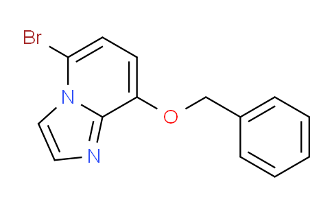 CAS No. 1257294-52-2, 8-(Benzyloxy)-5-bromoimidazo[1,2-a]pyridine