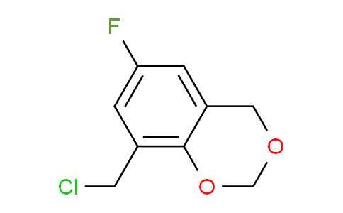CAS No. 131728-94-4, 8-(Chloromethyl)-6-fluoro-4H-benzo[d][1,3]dioxine