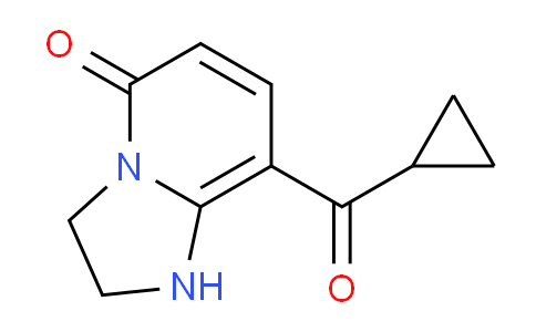CAS No. 1263212-56-1, 8-(Cyclopropanecarbonyl)-2,3-dihydroimidazo[1,2-a]pyridin-5(1H)-one
