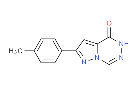 CAS No. 881481-35-2, 8-(p-Tolyl)pyrazolo[1,5-d][1,2,4]triazinone