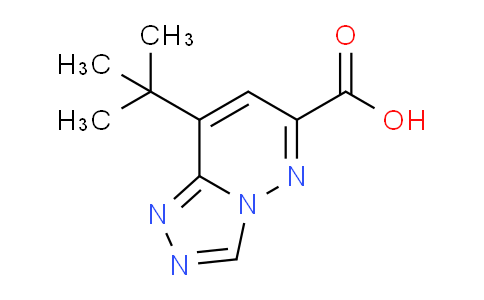 CAS No. 1010894-66-2, 8-(tert-Butyl)-[1,2,4]triazolo[4,3-b]pyridazine-6-carboxylic acid