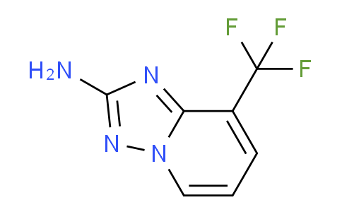 CAS No. 1416439-95-6, 8-(Trifluoromethyl)-[1,2,4]triazolo[1,5-a]pyridin-2-amine