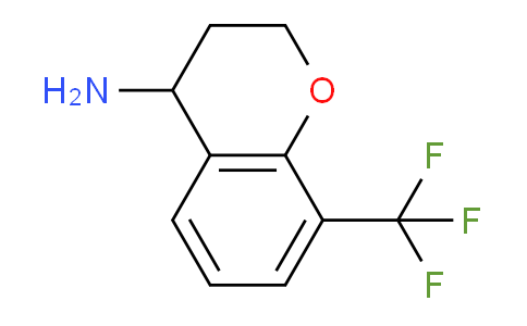 CAS No. 890839-70-0, 8-(Trifluoromethyl)chroman-4-amine