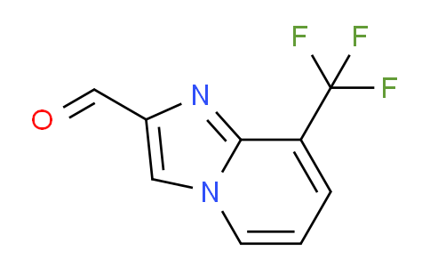 CAS No. 1020040-56-5, 8-(Trifluoromethyl)imidazo[1,2-a]pyridine-2-carbaldehyde