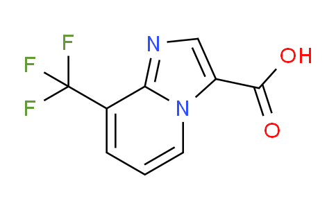 CAS No. 1019022-49-1, 8-(Trifluoromethyl)imidazo[1,2-a]pyridine-3-carboxylic acid