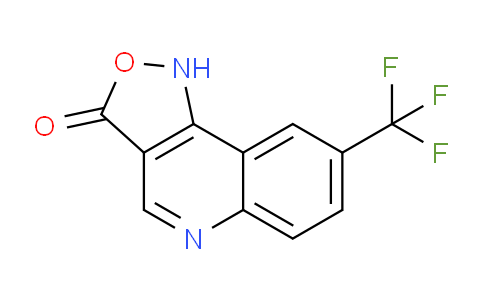 CAS No. 1315343-14-6, 8-(Trifluoromethyl)isoxazolo[4,3-c]quinolin-3(1H)-one