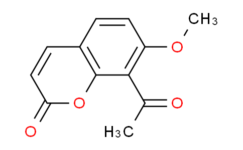 CAS No. 89019-07-8, 8-Acetyl-7-methoxy-2H-chromen-2-one