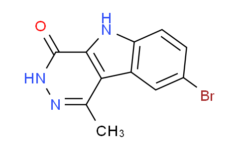 CAS No. 1415653-08-5, 8-Bromo-1-methyl-3H-pyridazino[4,5-b]indol-4(5H)-one