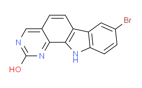 CAS No. 1499223-18-5, 8-Bromo-1H-pyrimido[4,5-a]carbazol-2(11H)-one