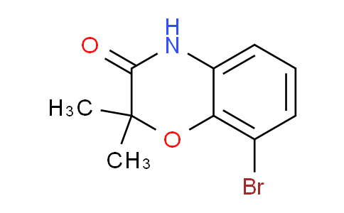 CAS No. 688363-73-7, 8-Bromo-2,2-dimethyl-2H-benzo[b][1,4]oxazin-3(4H)-one