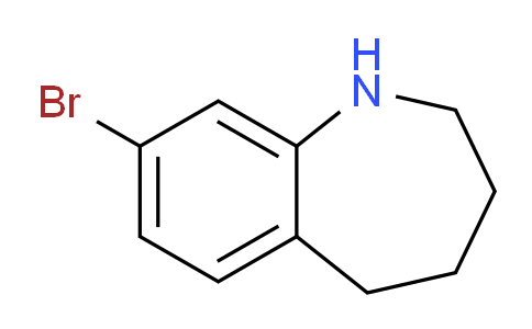 CAS No. 205584-61-8, 8-Bromo-2,3,4,5-tetrahydro-1H-benzo[b]azepine