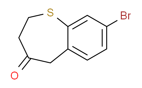 CAS No. 1777816-47-3, 8-Bromo-2,3-dihydrobenzo[b]thiepin-4(5H)-one