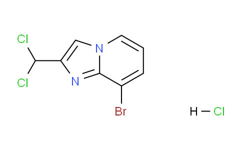 CAS No. 1332600-04-0, 8-Bromo-2-(dichloromethyl)imidazo[1,2-a]pyridine hydrochloride