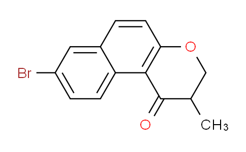 CAS No. 1220283-90-8, 8-Bromo-2-methyl-2,3-dihydro-1H-benzo[f]chromen-1-one