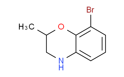 CAS No. 1267095-78-2, 8-Bromo-2-methyl-3,4-dihydro-2H-benzo[b][1,4]oxazine