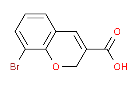 CAS No. 885270-74-6, 8-Bromo-2H-chromene-3-carboxylic acid