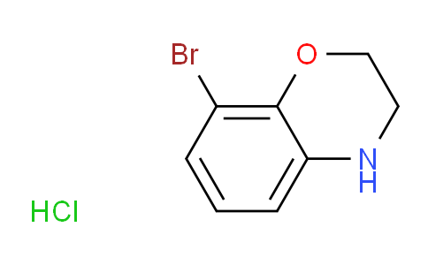 CAS No. 625394-66-3, 8-Bromo-3,4-dihydro-2H-benzo[b][1,4]oxazine hydrochloride