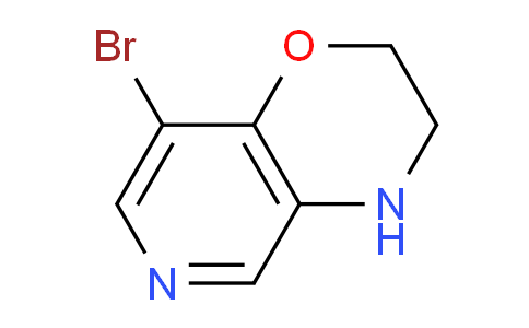 CAS No. 1379320-13-4, 8-Bromo-3,4-dihydro-2H-pyrido[4,3-b][1,4]oxazine