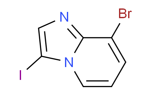 CAS No. 1232038-69-5, 8-Bromo-3-iodoimidazo[1,2-a]pyridine
