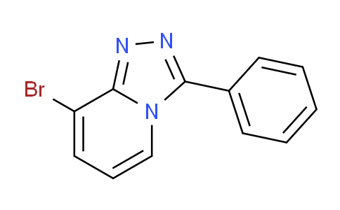 CAS No. 54230-91-0, 8-Bromo-3-phenyl-[1,2,4]triazolo[4,3-a]pyridine