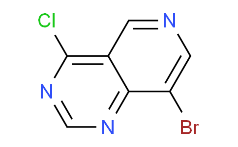 CAS No. 1269421-61-5, 8-Bromo-4-chloropyrido[4,3-d]pyrimidine