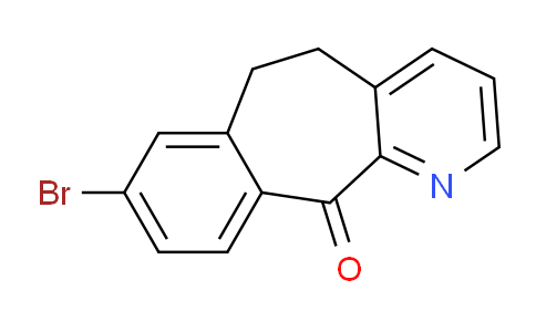 CAS No. 143540-56-1, 8-Bromo-5H-benzo[5,6]cyclohepta[1,2-b]pyridin-11(6H)-one