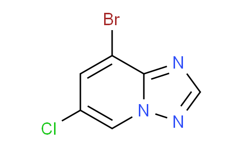 CAS No. 1433822-19-5, 8-Bromo-6-chloro-[1,2,4]triazolo[1,5-a]pyridine