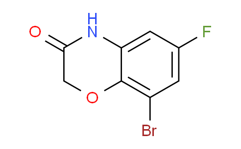 CAS No. 688363-49-7, 8-Bromo-6-fluoro-2H-benzo[b][1,4]oxazin-3(4H)-one