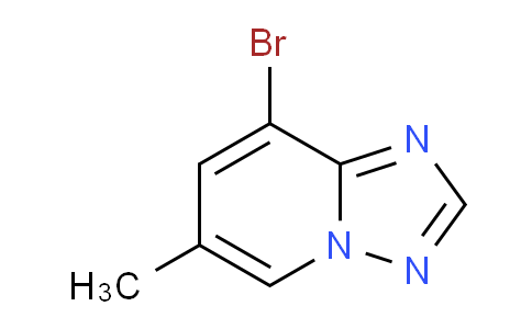 CAS No. 957062-94-1, 8-Bromo-6-methyl-[1,2,4]triazolo[1,5-a]pyridine