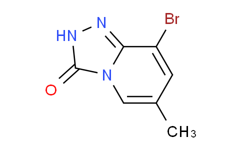 CAS No. 1428532-90-4, 8-Bromo-6-methyl-[1,2,4]triazolo[4,3-a]pyridin-3(2H)-one