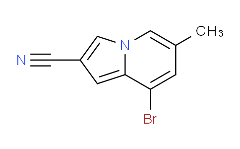 CAS No. 1474057-49-2, 8-Bromo-6-methylindolizine-2-carbonitrile